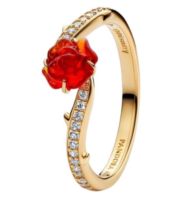 ANILLO DISNEY PRINCESAS Y VILLANOS Plata s925 ALE/Recubrimiento oro 14k