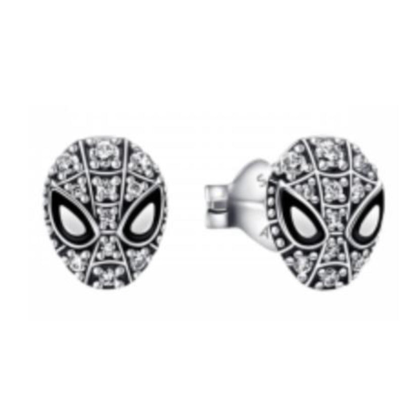 PENDIENTES SPIDERMAN ZIRCONIA MARVEL Plata s925 ALE