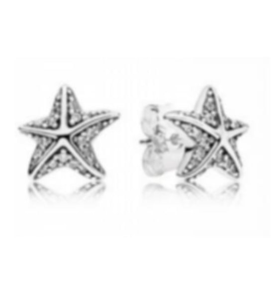 PENDIENTES ESTRELLA DE MAR Plata s925 ALE