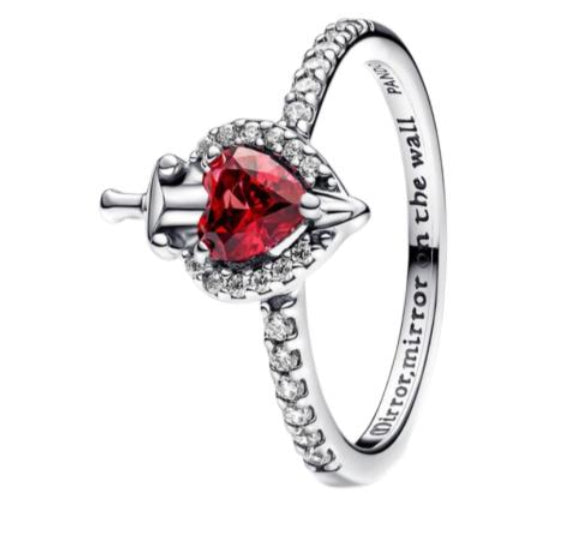 ANILLO DISNEY PRINCESAS Y VILLANOS Plata s925 ALE/Recubrimiento oro 14k