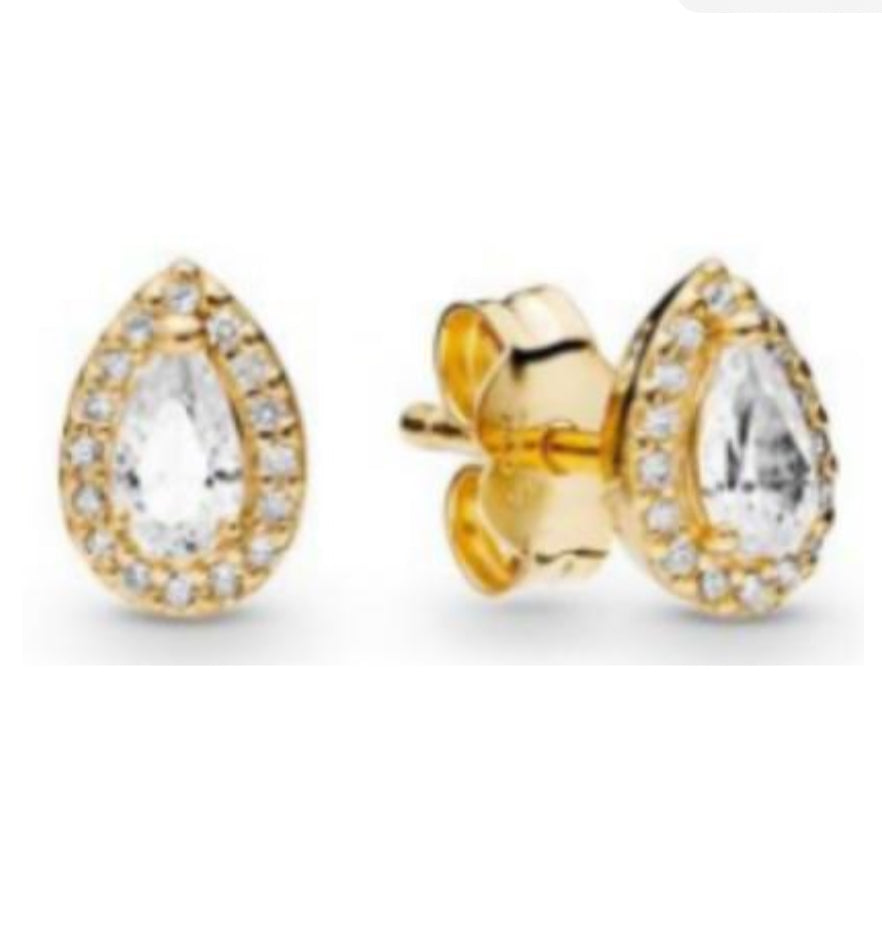 PENDIENTES GOTA RADIANTE Plata s925 ALE