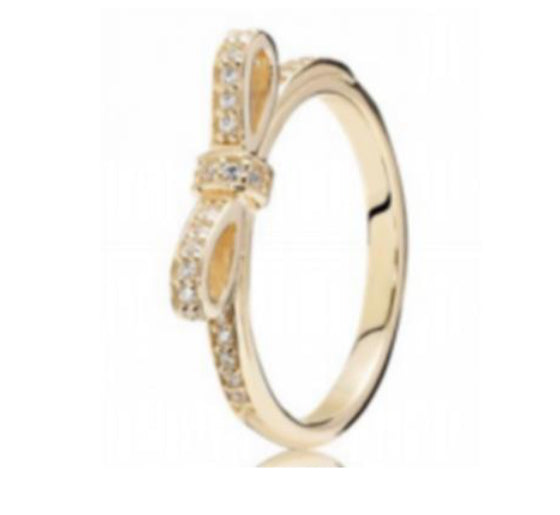 ANILLO MOÑO Plata s925 ALE/Recubrimiento en oro 14k