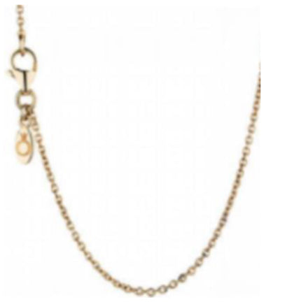 COLLAR CADENA Plata s925 ALE/Recubrimiento en Oro 14k