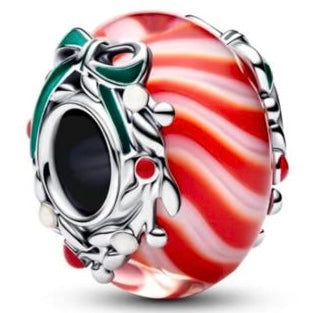 CHARM SEPARADOR CUARZO DE DULCE NAVIDEÑO Plata s925 ALE