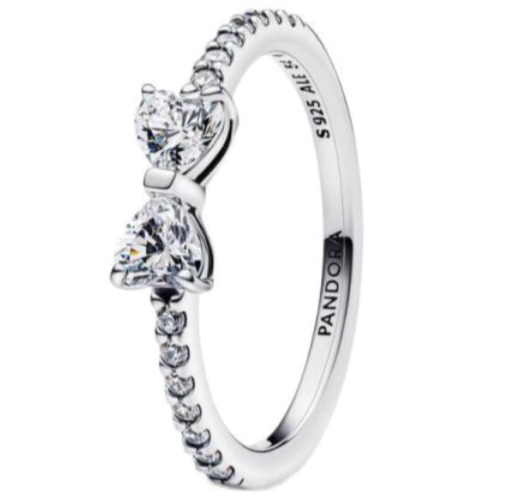 ANILLO LAZO BRILLANTE Plata s925 ALE