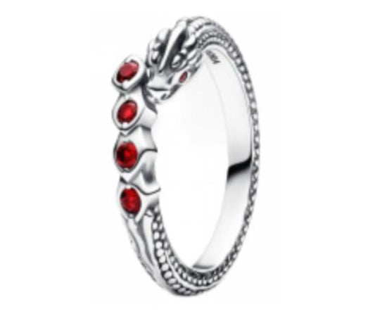 ANILLO DRAGÓN BRILLANTE JUEGO DE TRONOS Plata s925 ALE