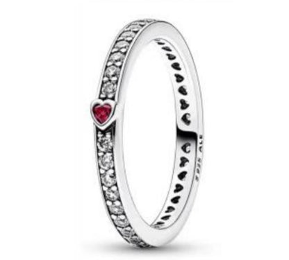 ANILLO MENSAJE DE AMOR BRILLANTE Plata s925 ALE