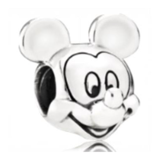 CHARM SEPARADOR MICKEY Y MINNIE Plata s925 ALE