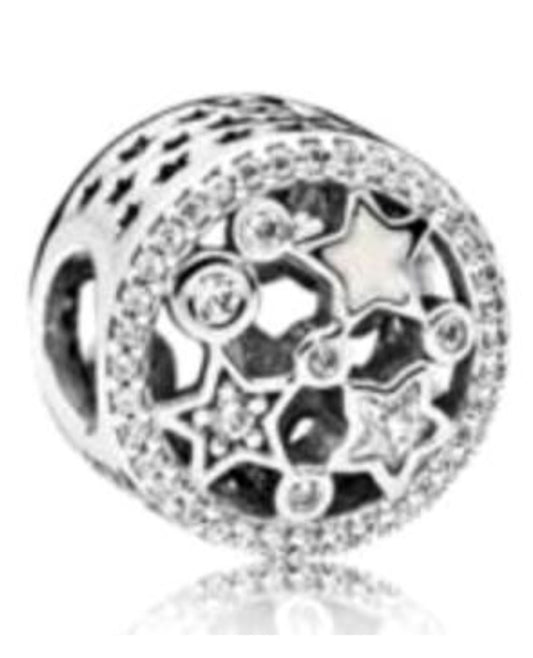 CHARM SEPARADOR ESTRELLAS Plata s925 ALE