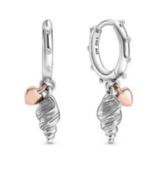 PENDIENTES CARACOL Plata s925 ALE