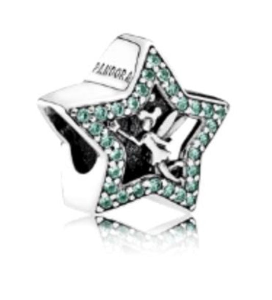 CHARM SEPARADOR ESTRELLA TINKERBELL DISNEY Plata s925 ALE