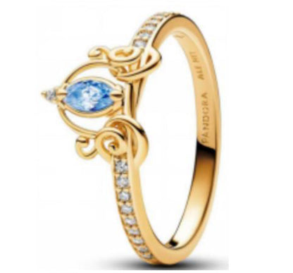 ANILLO DISNEY PRINCESAS Y VILLANOS Plata s925 ALE/Recubrimiento oro 14k