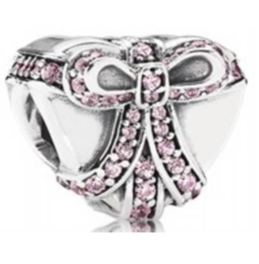 CHARM SEPARADOR CORAZÓN REGALO Plata s925 ALE