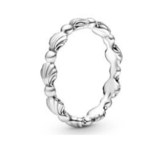 ANILLO BANDA DE COCHITAS Plata s925 ALE/Recubrimiento en Oro Rosado 14K