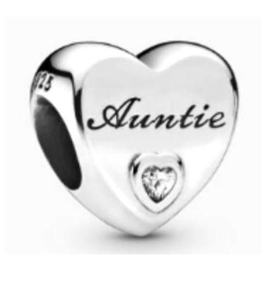 CHARM SEPARADOR FAMILIA CORAZÓN Plata s925 ALE