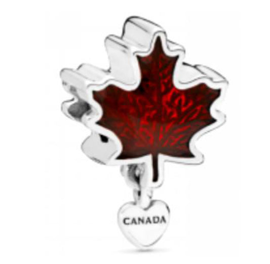 CHARM SEPARADOR CANADÁ Plata s925 ALE