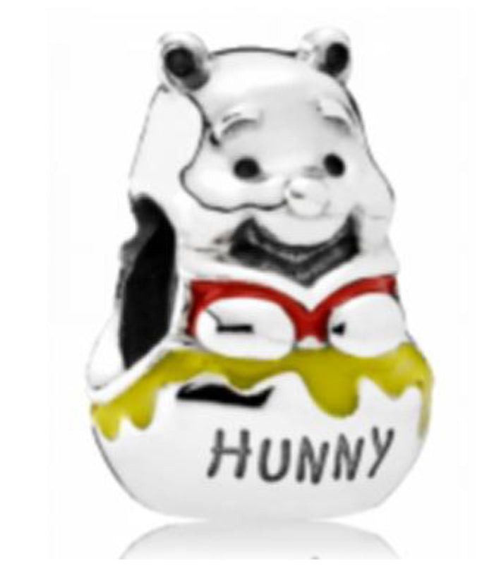 CHARM SEPARADOR DISNEY WINNIE POOH Y SUS AMIGOS Plata s925 ALE