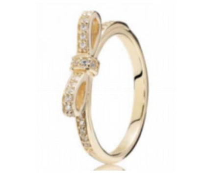 ANILLO MOÑO Plata s925 ALE/Recubrimiento en oro 14k