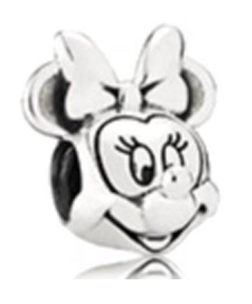 CHARM SEPARADOR MICKEY Y MINNIE Plata s925 ALE