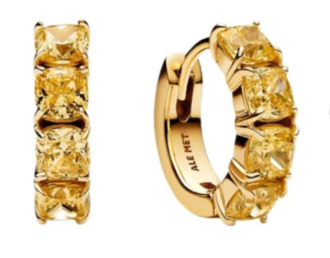 PENDIENTES ABRAZO Recubrimiento en Oro 14k