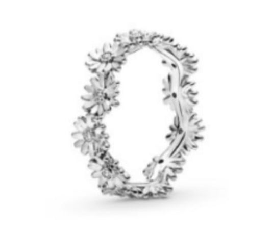 ANILLO FLORES Plata s925 ALE