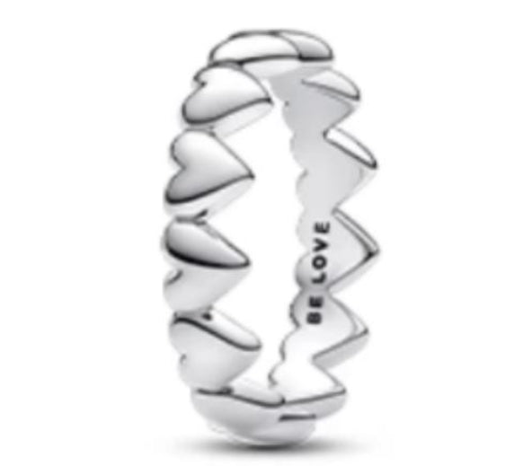 ANILLO CORAZONES Plata s925 ALE