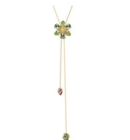 COLLAR EN Y IDYLLIA FLORE F Recubrimiento en Oro 23k