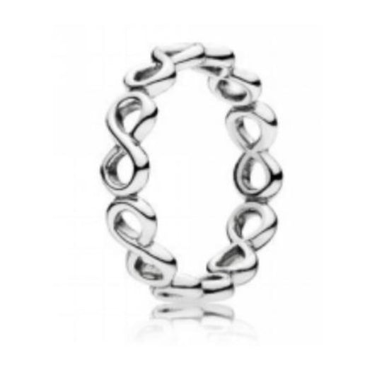 ANILLO INFINITOS Plata s925 ALE