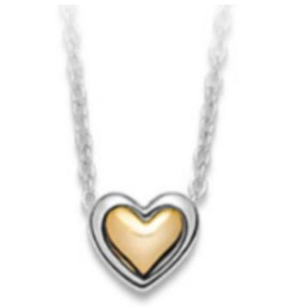 COLLAR CORAZÓN Plata s925 ALE