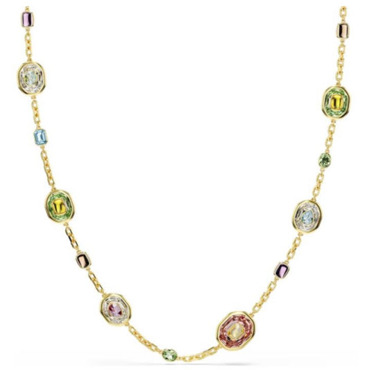 COLLAR CHROMA MULTICOLOR Recubrimiento en Oro 23k