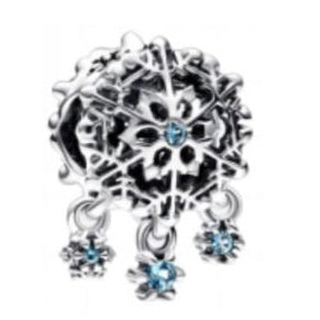CHARM SEPARADOR COPO DE NIEVE Plata s925 ALE