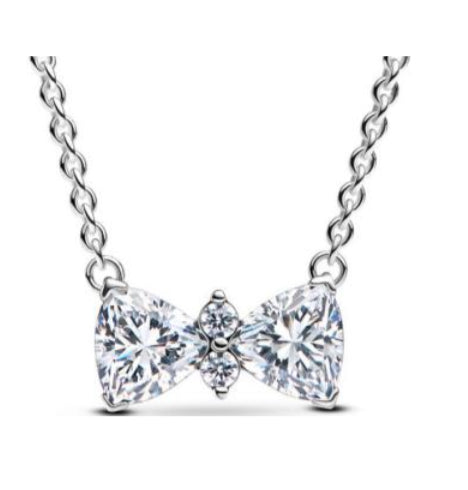 COLLAR MOÑO Plata s925 ALE