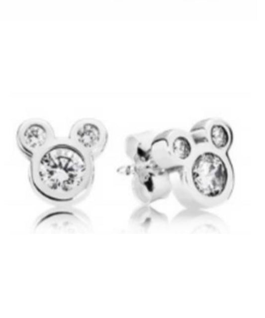 PENDIENTES MICKEY DISNEY Plata s925 ALE