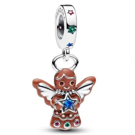 CHARM COLGANTE GALLETA DE JENGIBRE Plata s925 ALE