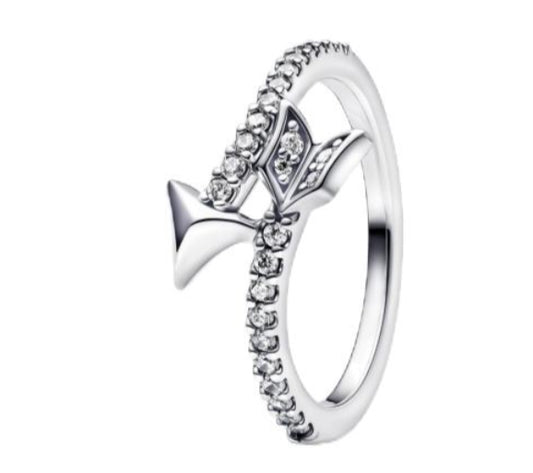 ANILLO FLECHA BRILLANTE Plata s925 ALE