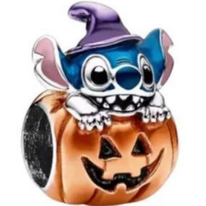 CHARM STICH HALLOWEEN DISNEY Plata s925 ALE