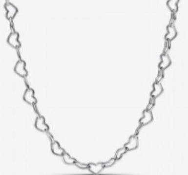 CADENA CORAZONES Plata s925 ALE