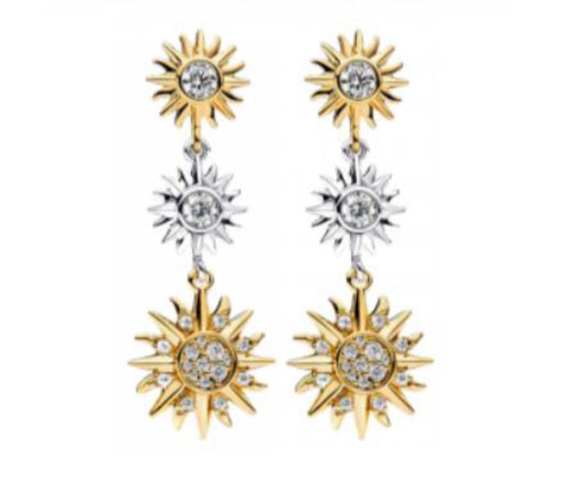 PENDIENTES SOL Plata s925 ALE