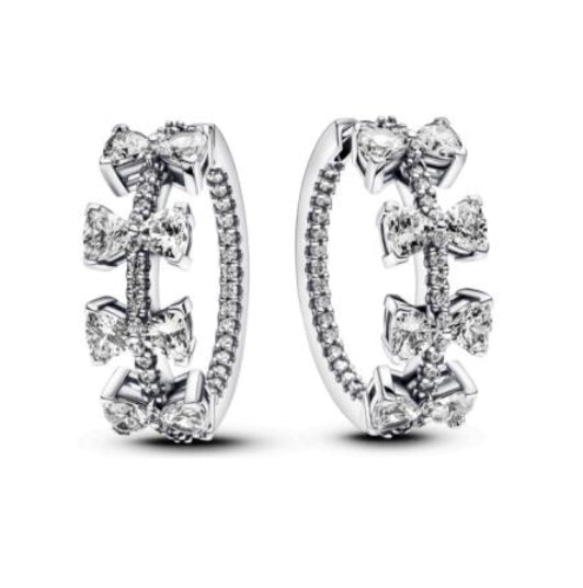 PENDIENTES MOÑOS EN BANDA Plata s925 ALE