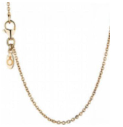 COLLAR CADENA Plata s925 ALE/Recubrimiento en Oro 14k
