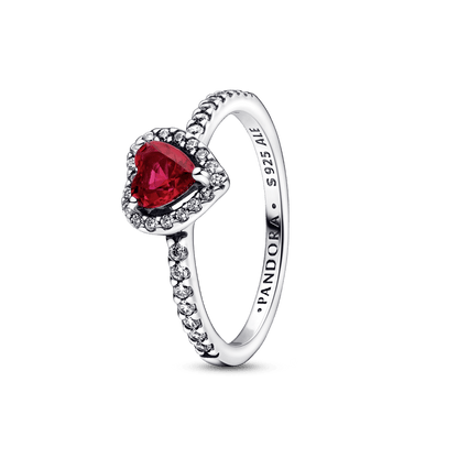 ANILLO CORAZÓN ELEVADO Plata s925 ALE